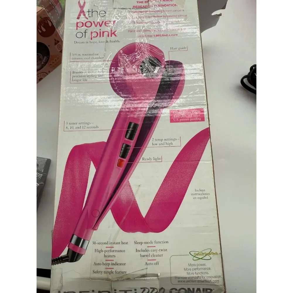Conair The Power of Pink   Hair Curler